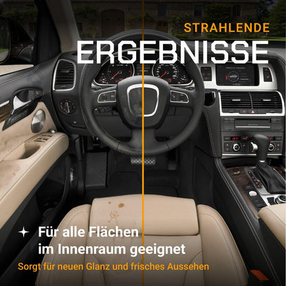 Universalreiniger – Anwendung im Fahrzeuginnenraum