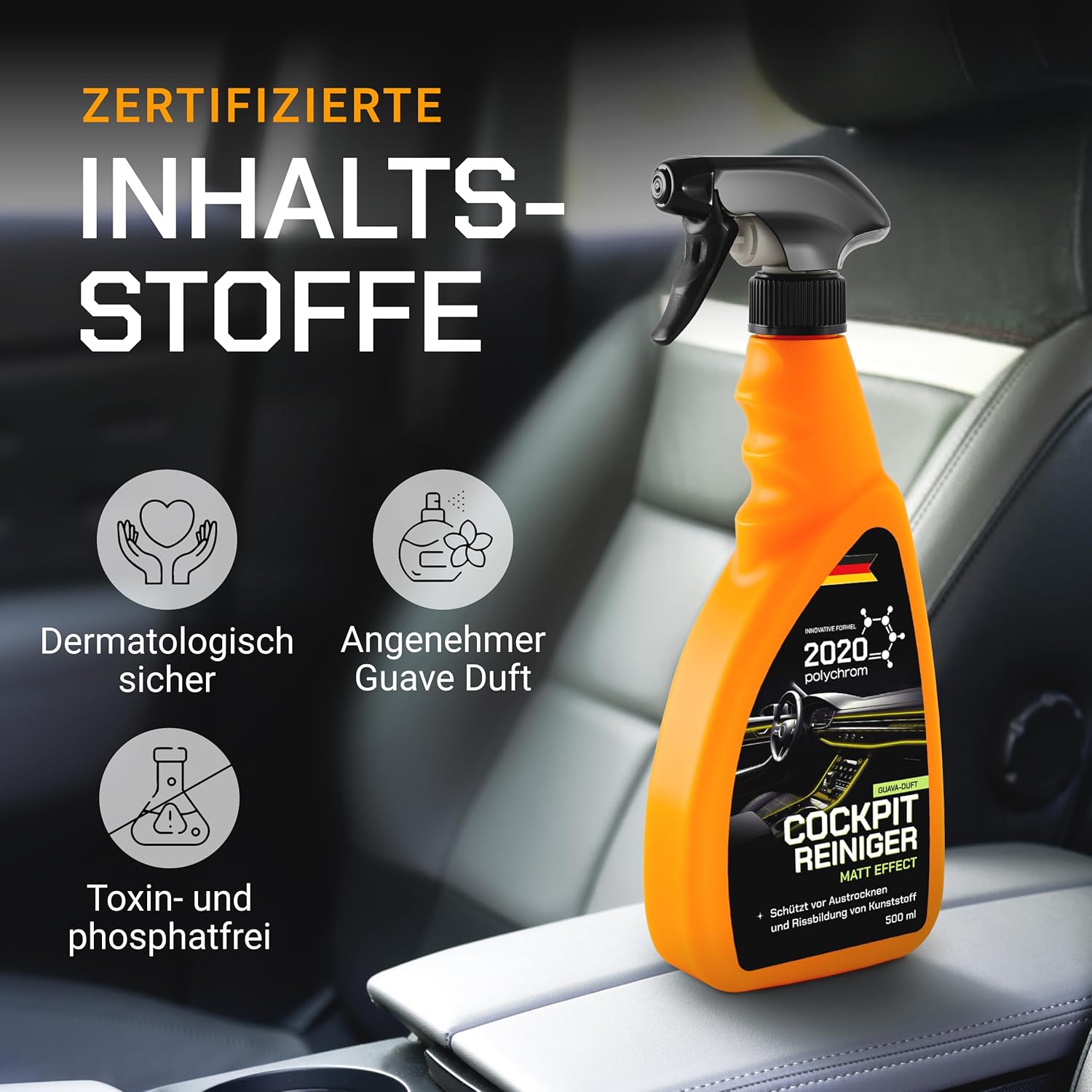 Cockpit Reiniger Matt 500 ml