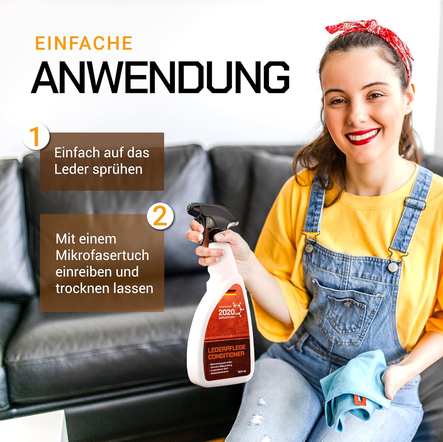 Lederpflege für Möbel, Ledercouch, Taschen, Jacken & Sättel